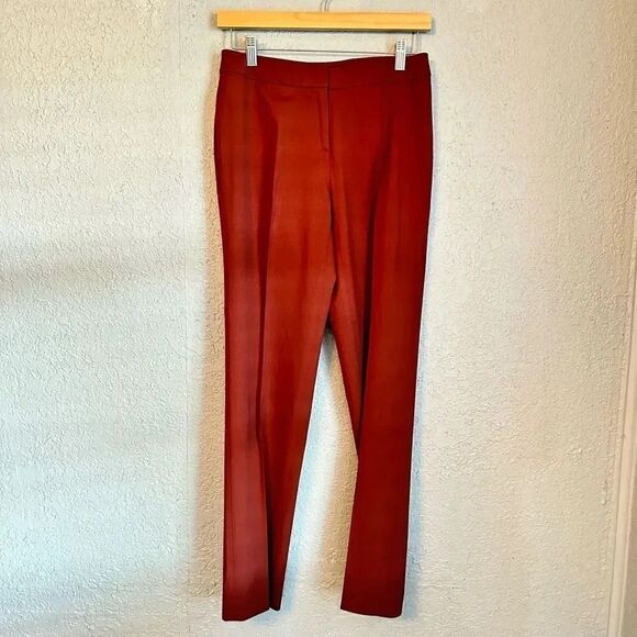 Lafayette 148 Women’s Wool Blend Burgundy Size 4 - Picture 1 of 4